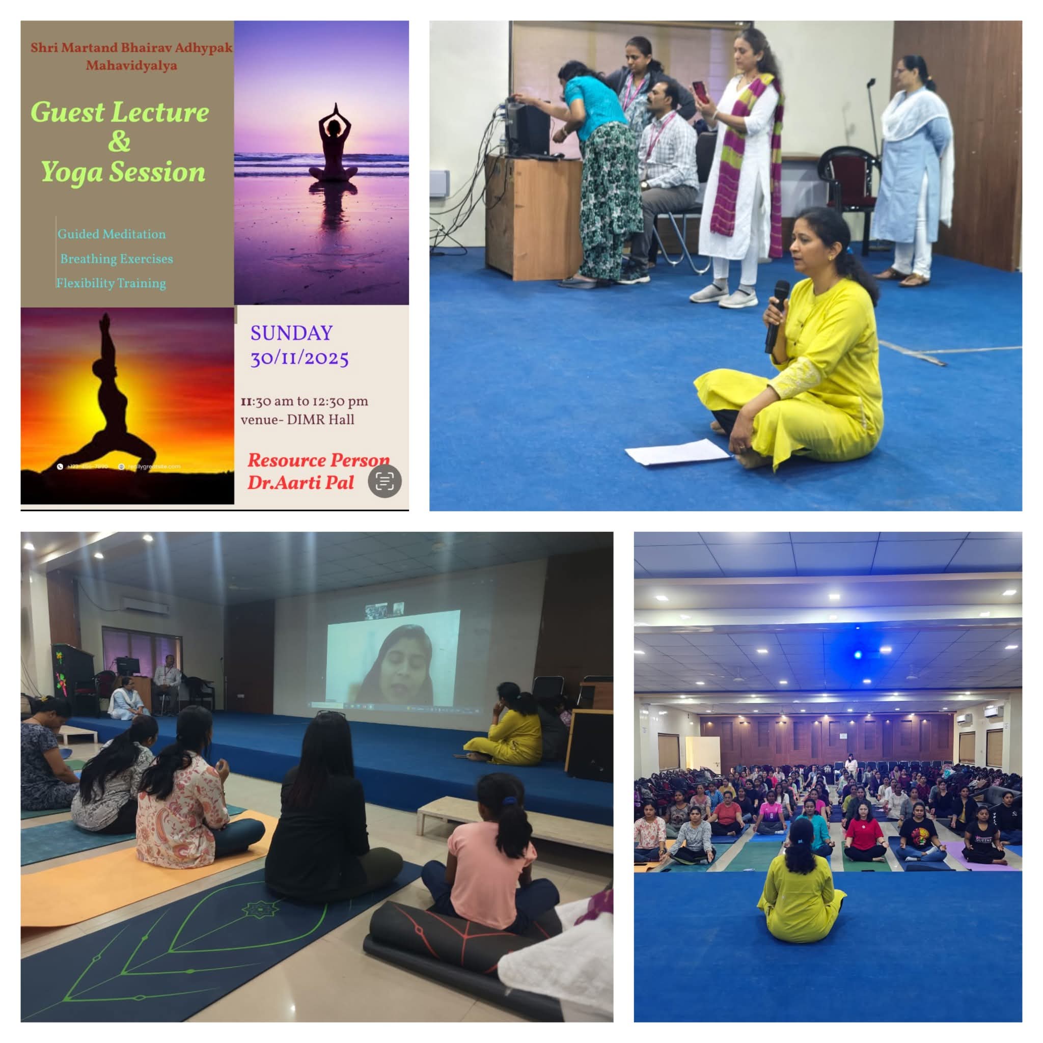 Yoga Lecture and Session 2